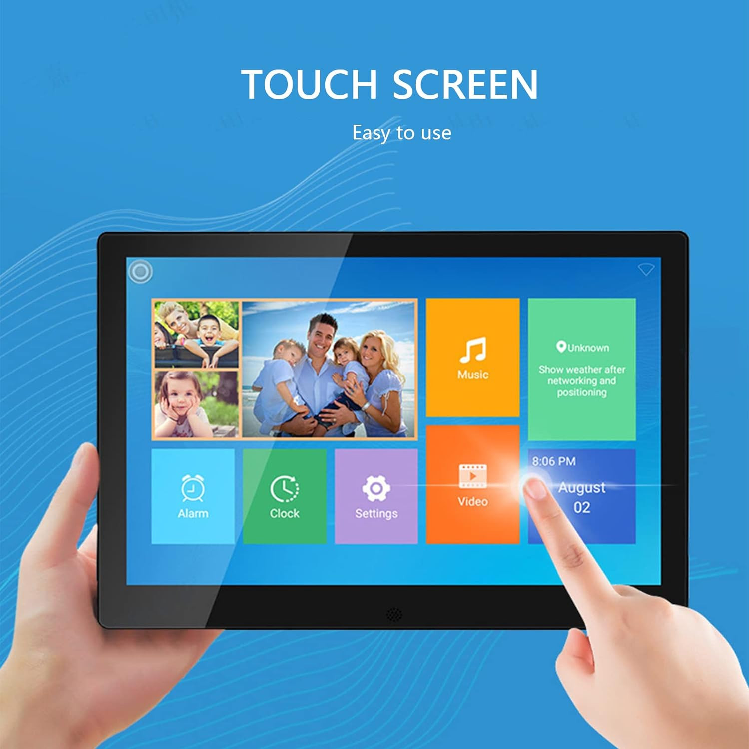Wi-Fi Digital Photo Frames for Family Sharing