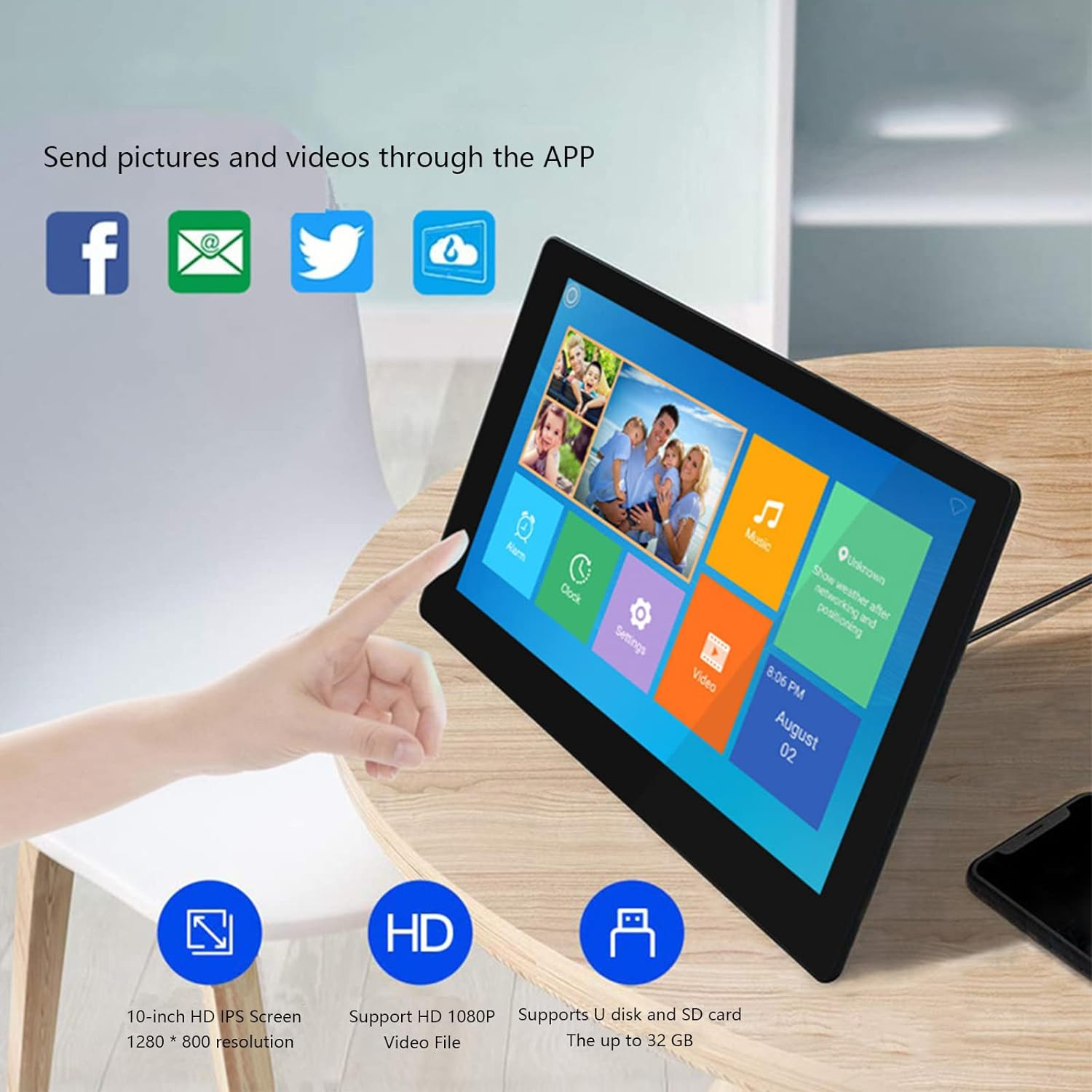Auto-Rotate Digital Picture Frame: Display Your Photos the Right Way