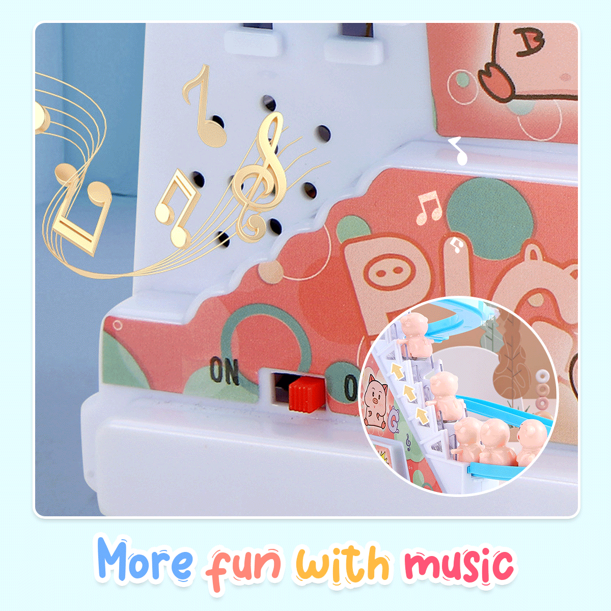 Musical toy animals for toddlers