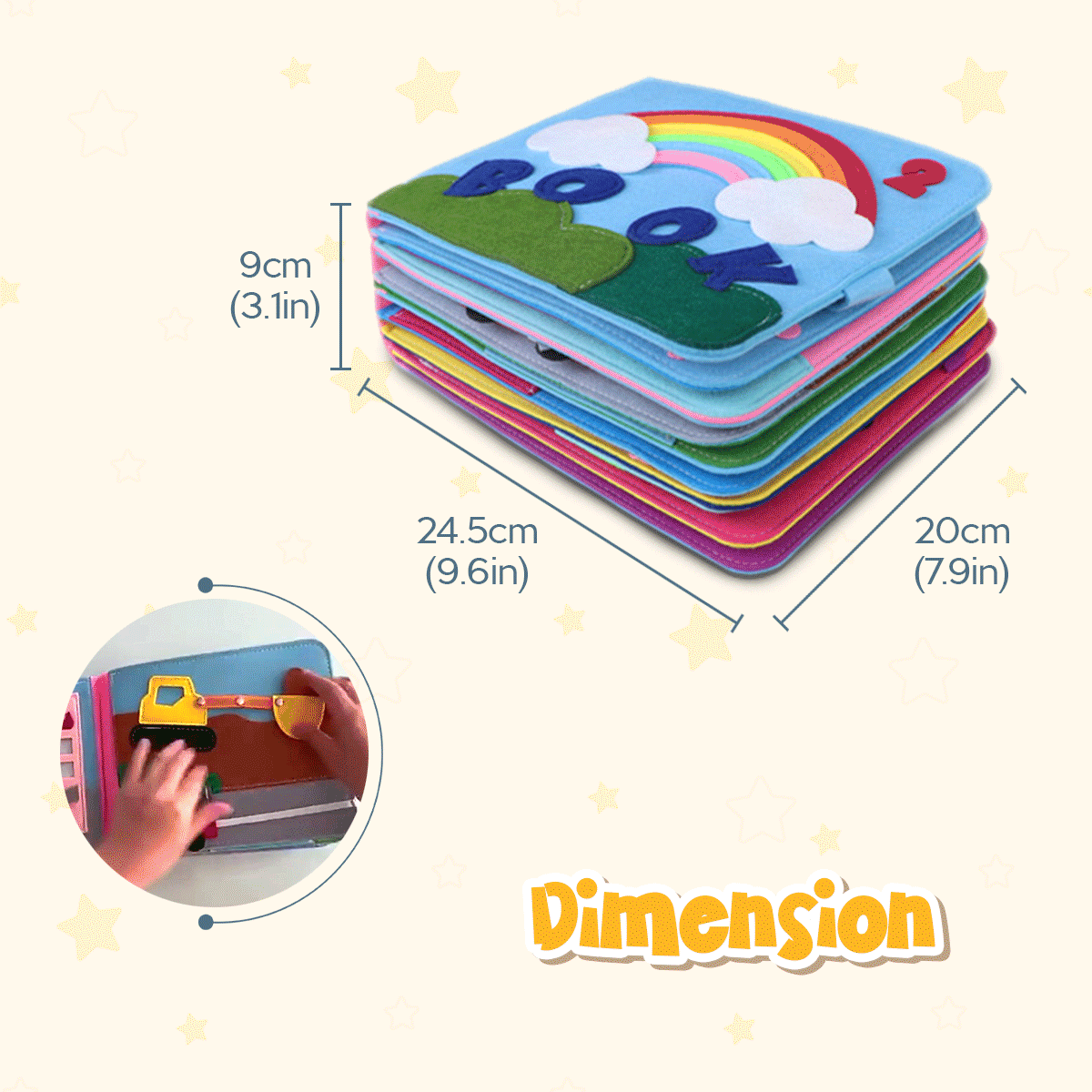 Felt book overview