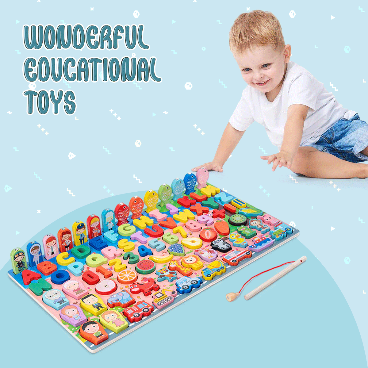 Exciting learning toy gif