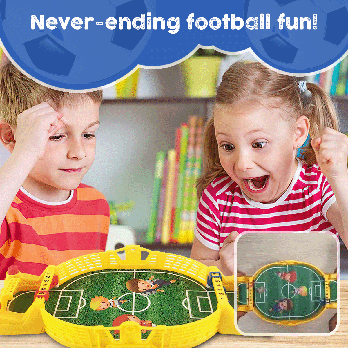 Football board game action gif
