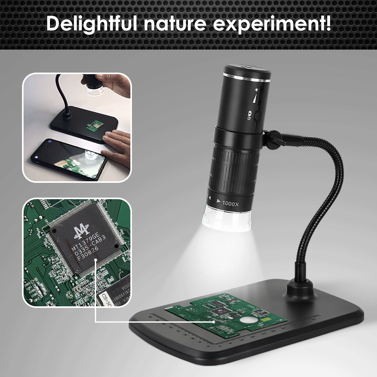 Microscopic world exploration