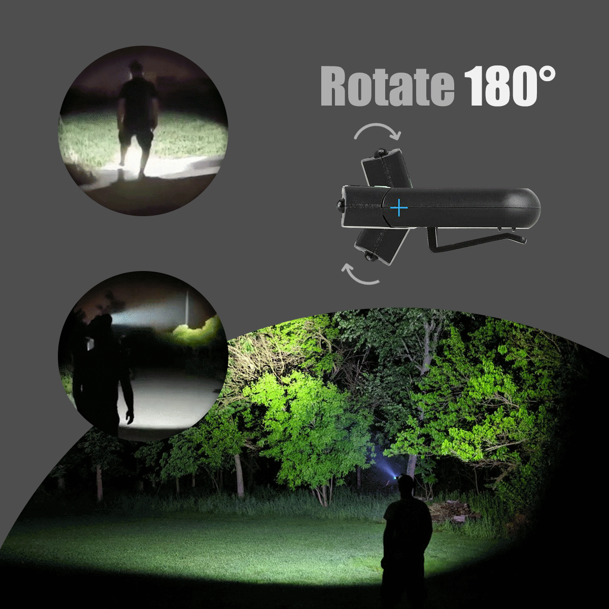 Rotatable LED light
