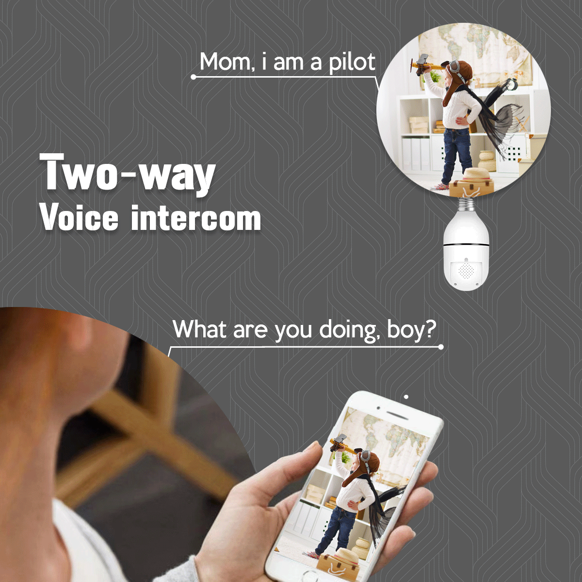 Two-Way Audio Camera
