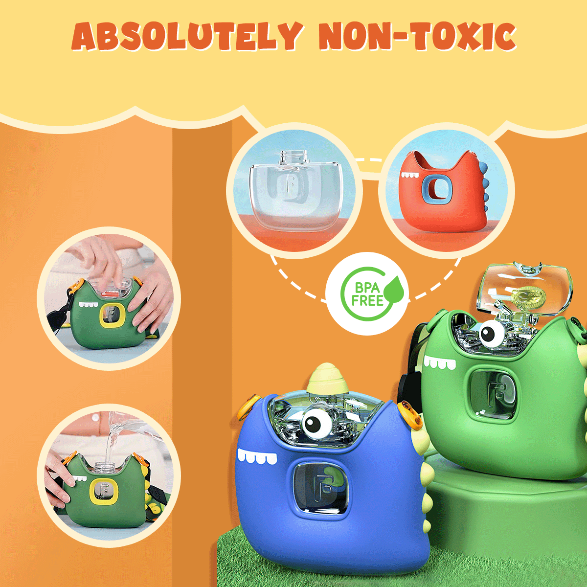 Safe materials for toddler bottle