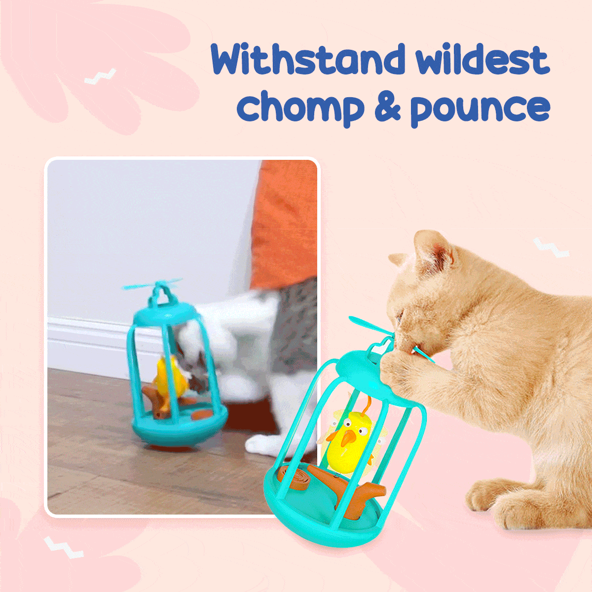 Durable Bird Cage Toy