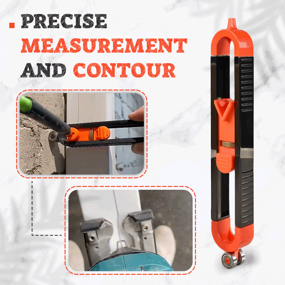 Contour gauge fitting perfectly