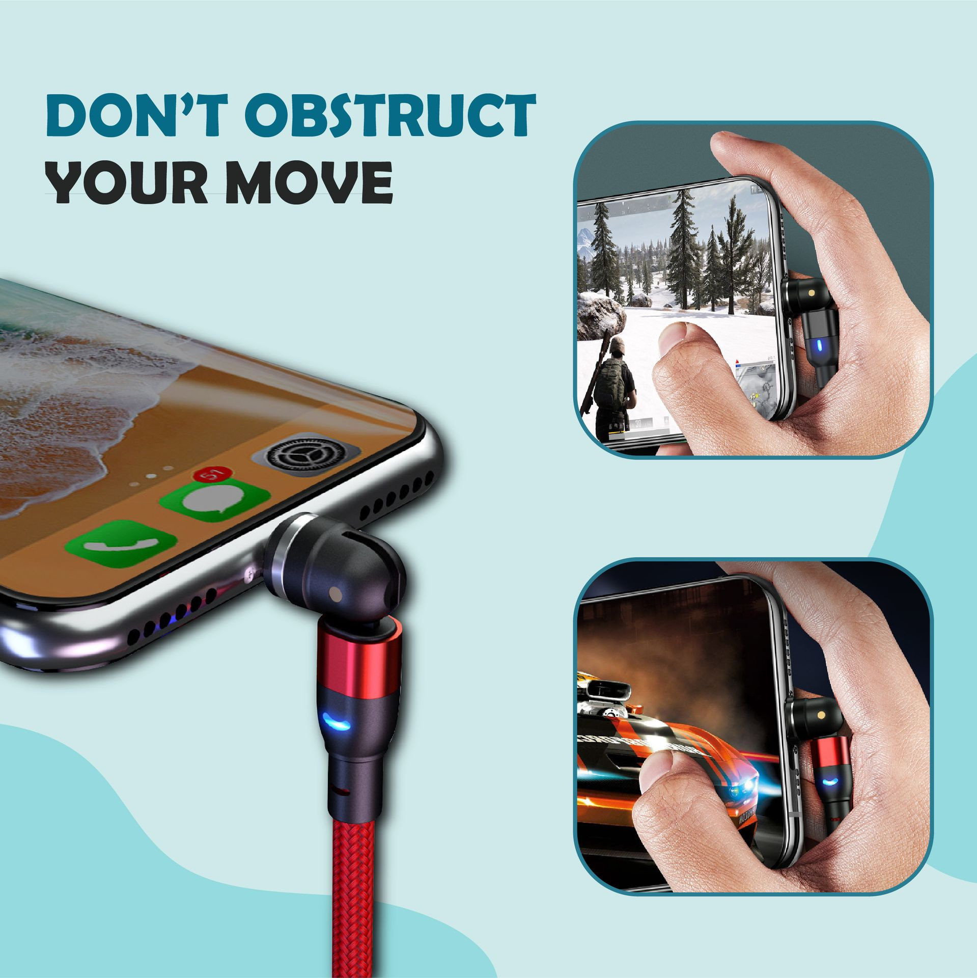 Rotating charging head
