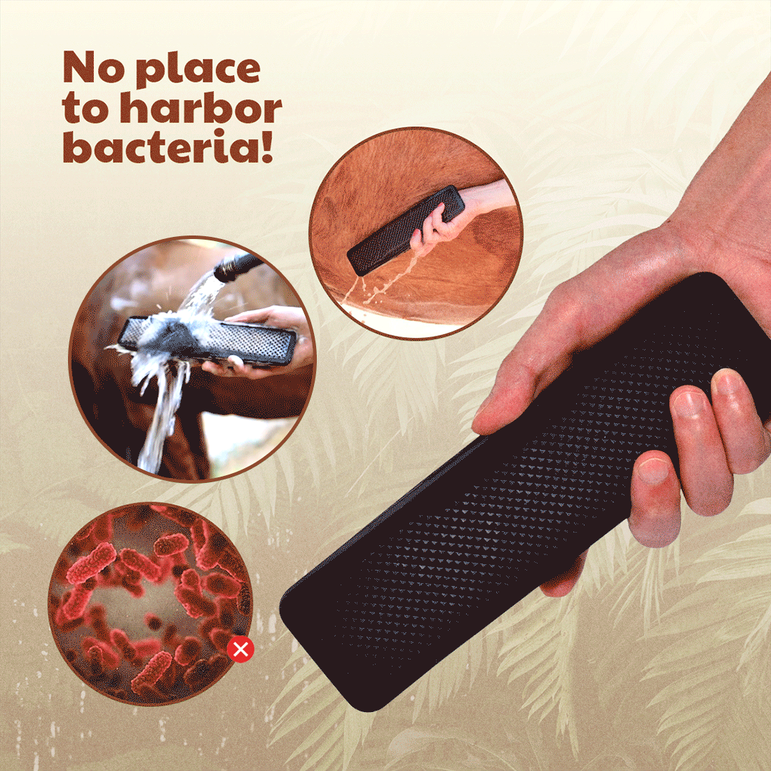 Easy to clean pet grooming tool