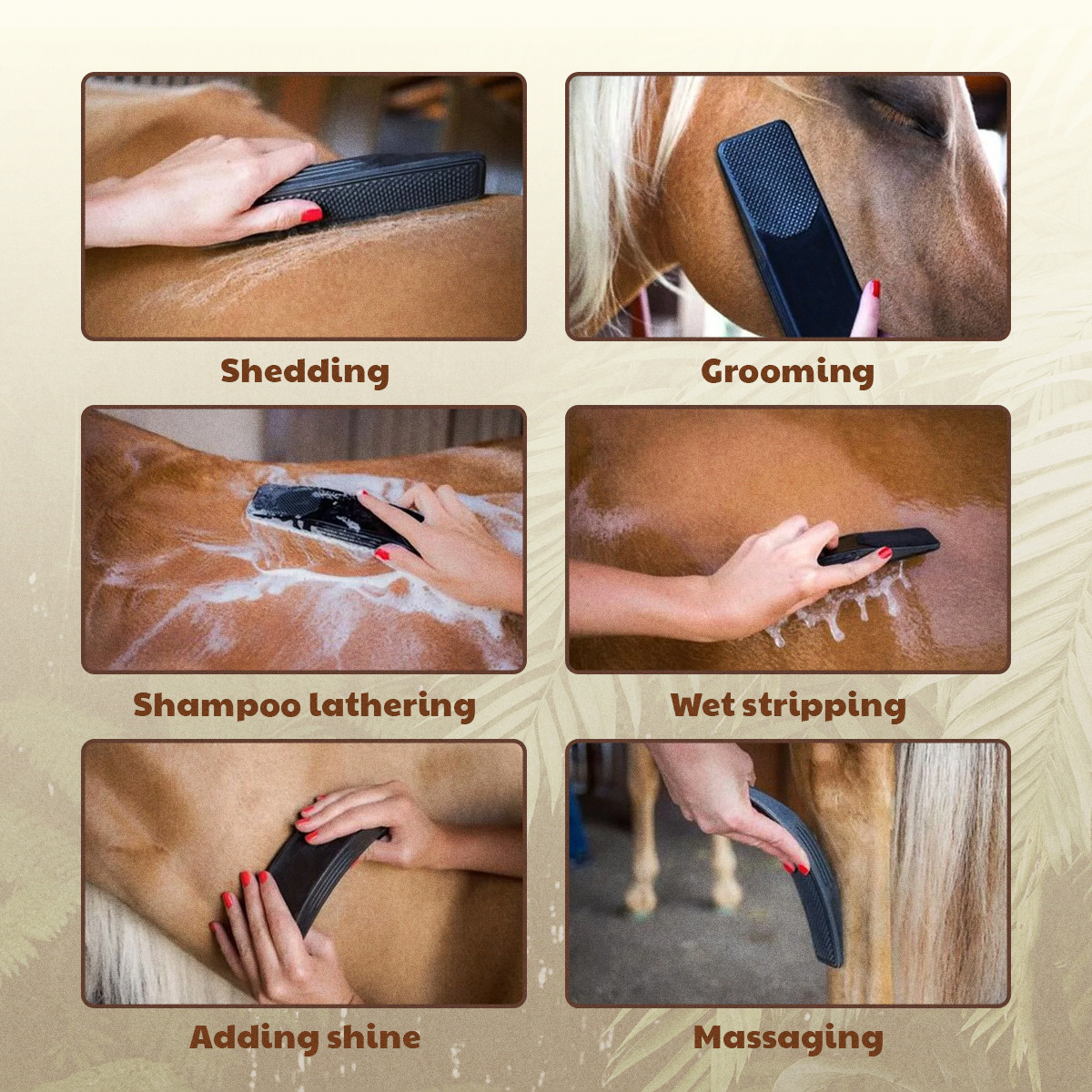 6-in-1 pet grooming tool