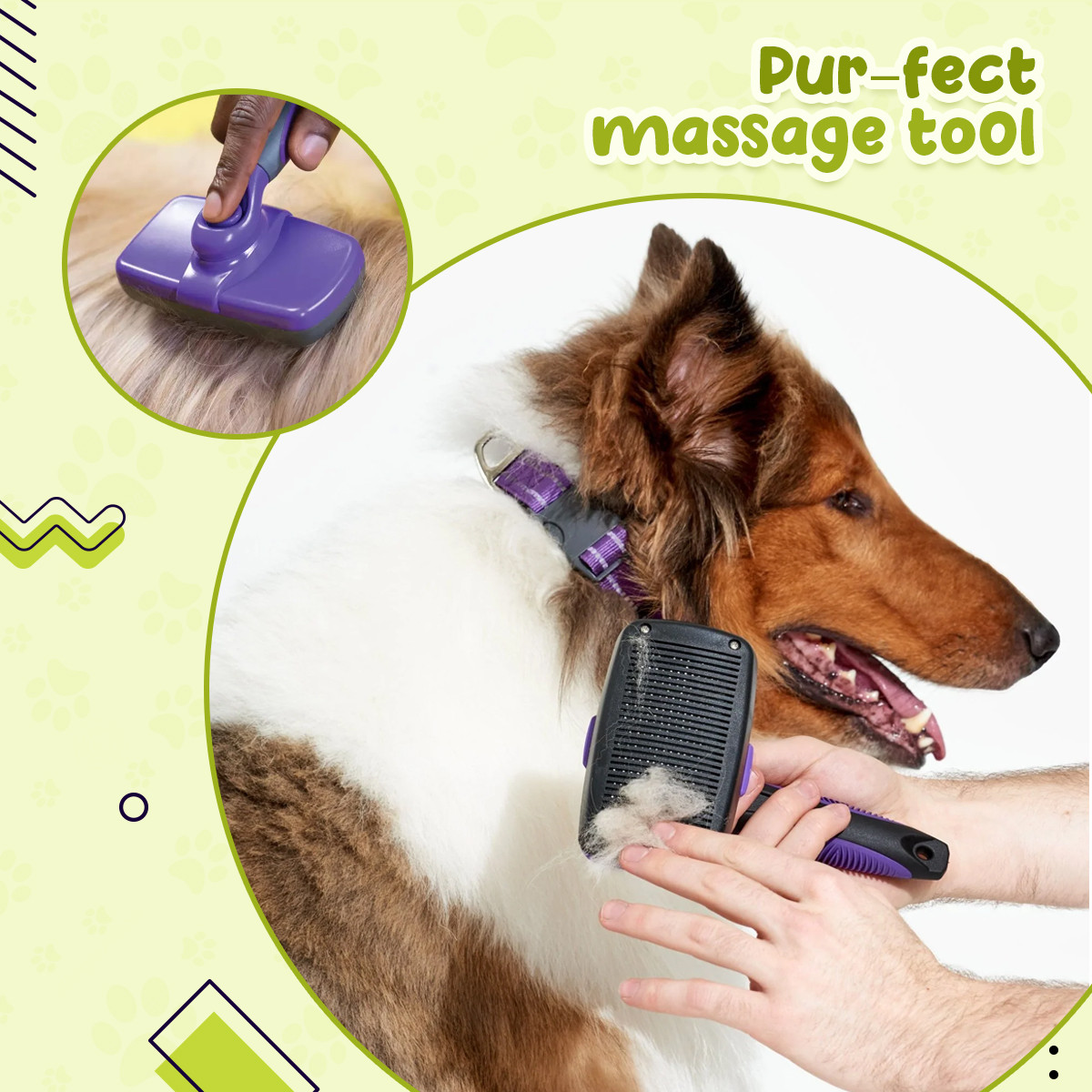 Pet Enjoying Massage