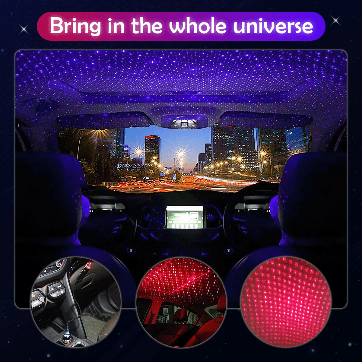 Twinkling Stars Galaxy Lamp