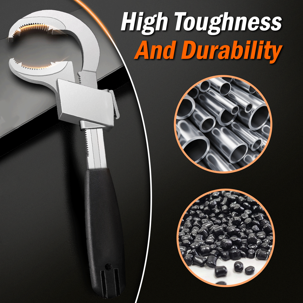 Durable aluminum alloy wrench
