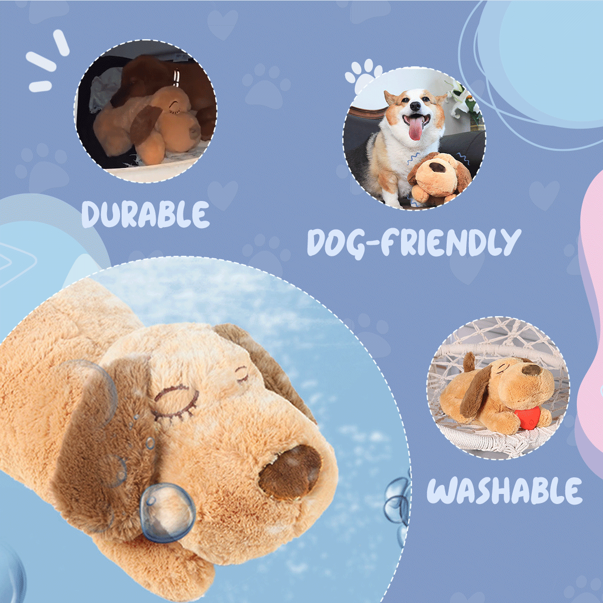 Washing plush toy instructions