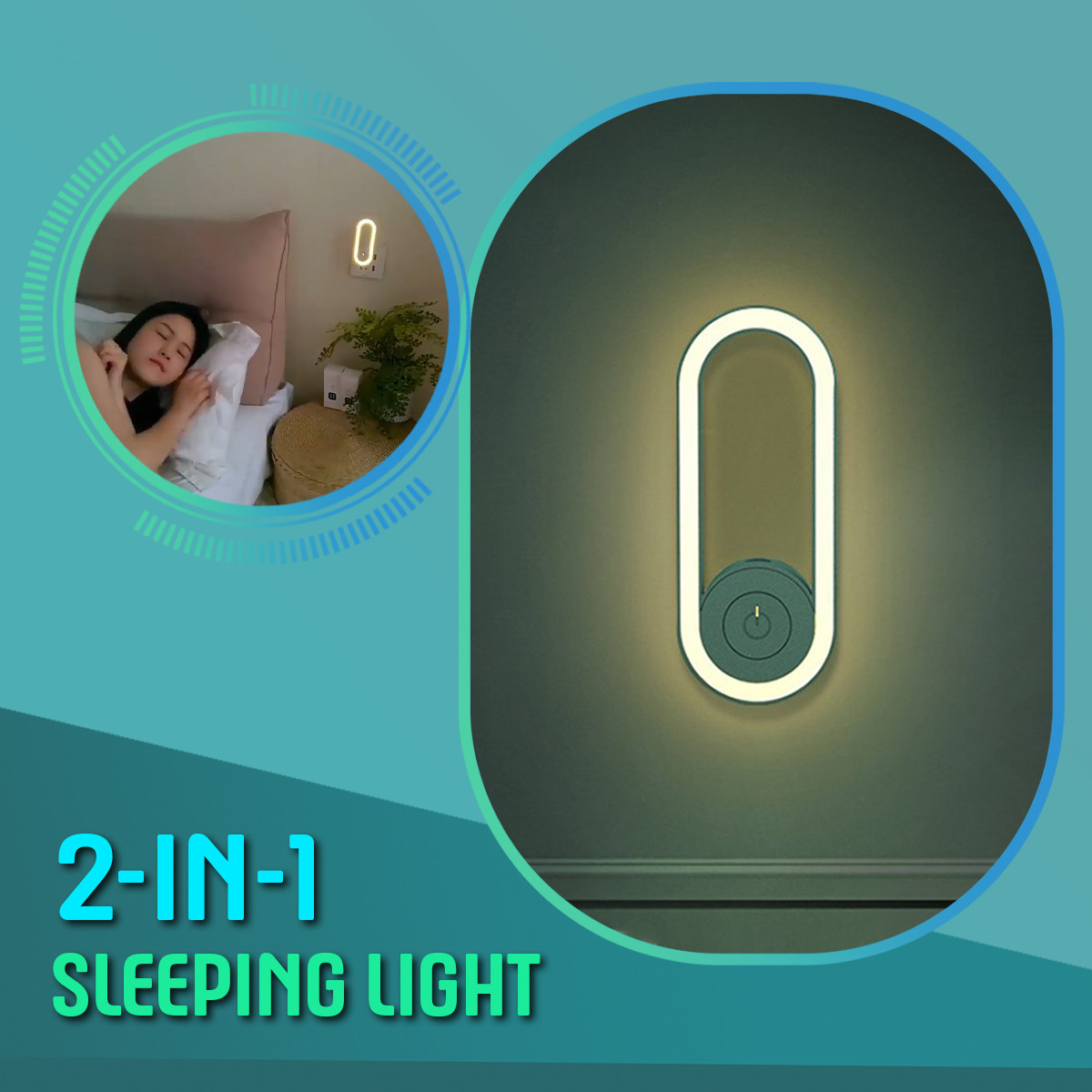 Warm LED light of Ultrasonic Mosquito Killer