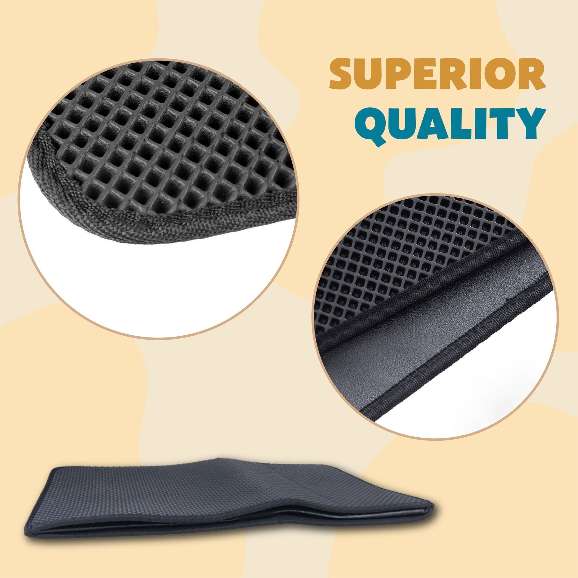 Premium quality cat litter mat