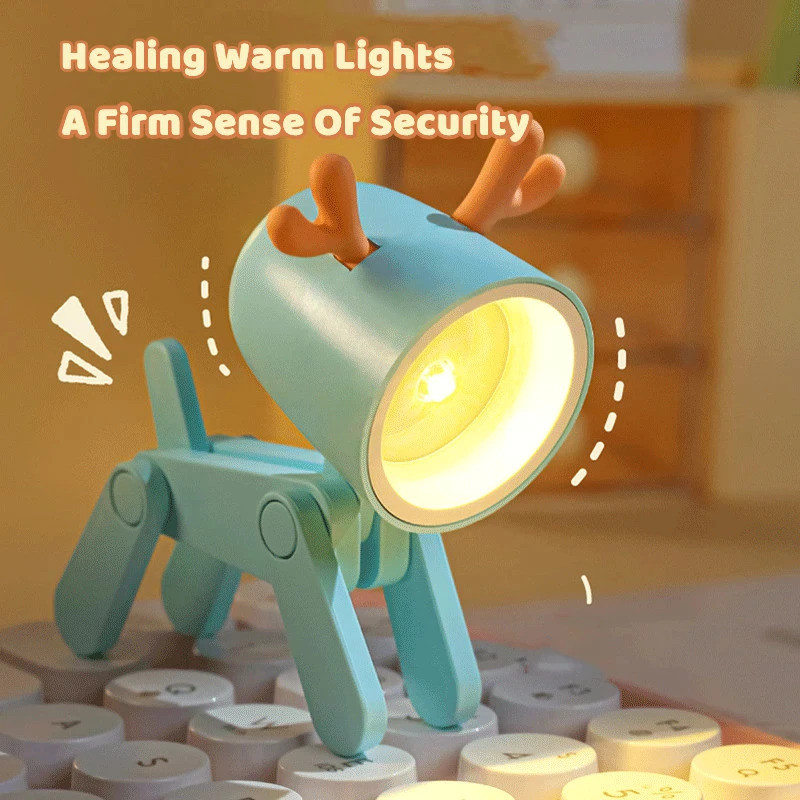 Warm glowing animal night light