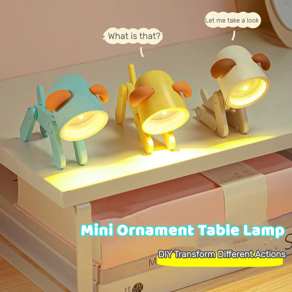 Tiny cute animal-shaped night light