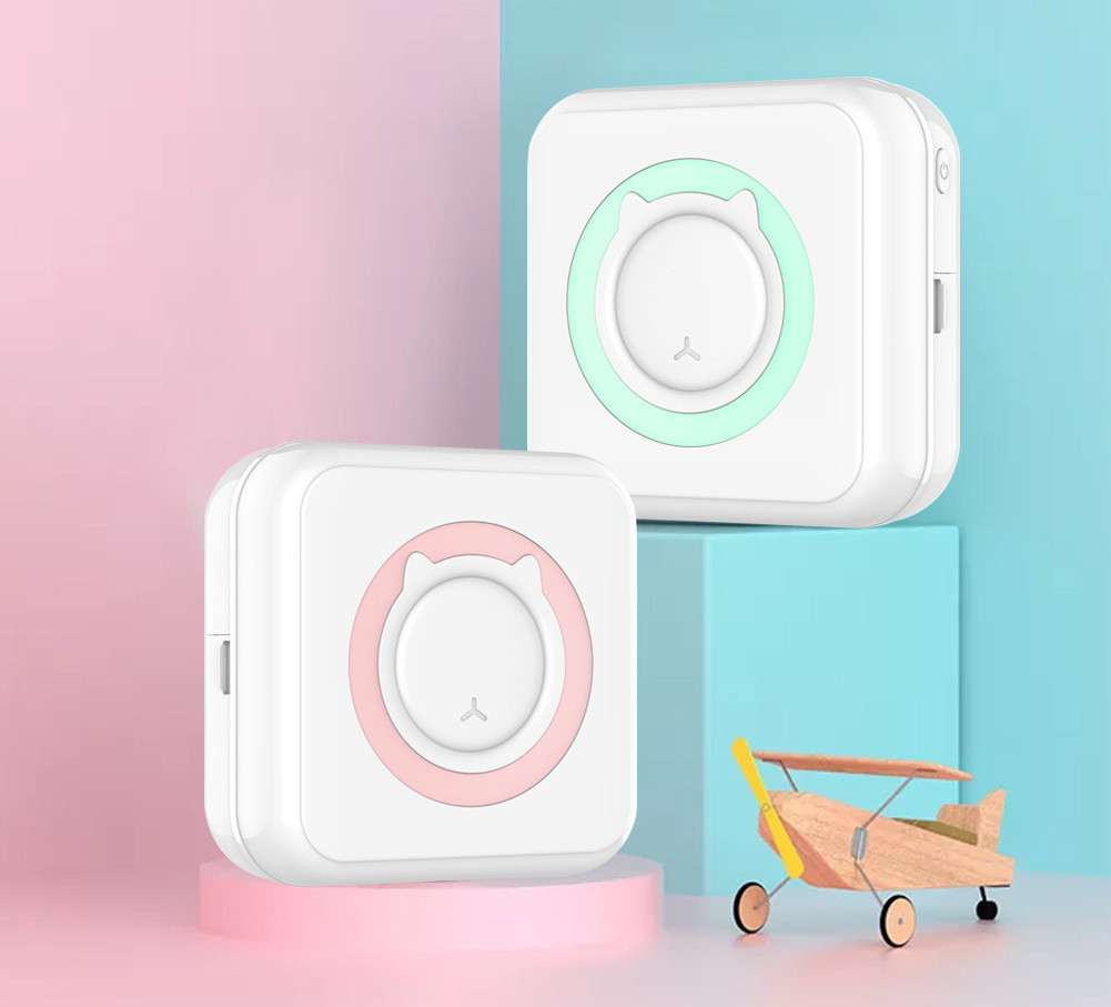 Instant Sticker Printer with stickers