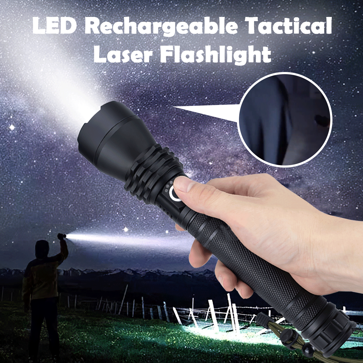 Tactical Flashlight GIF