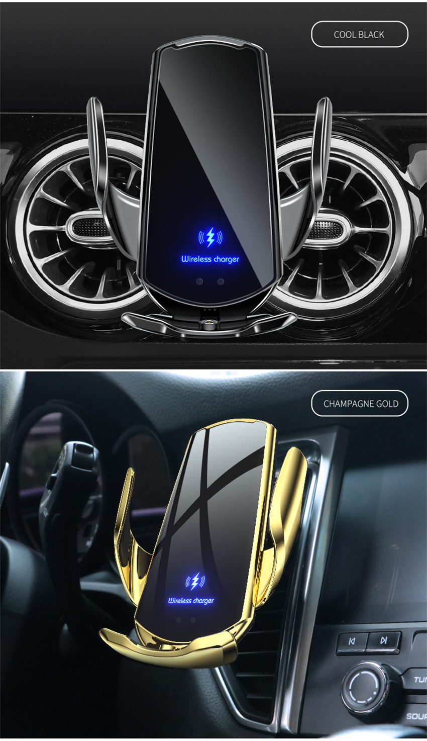 Car Charger Mounted in Car