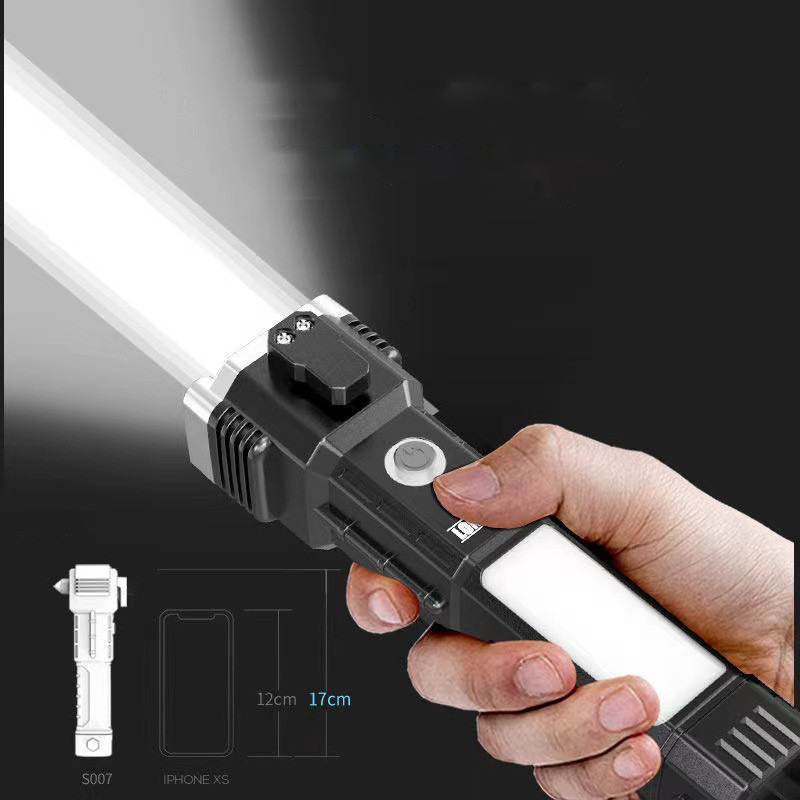 Flashlight side view