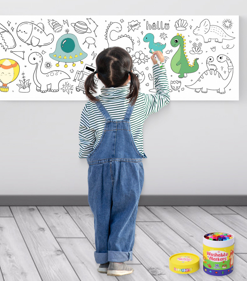 Kids Drawing Roll image 1