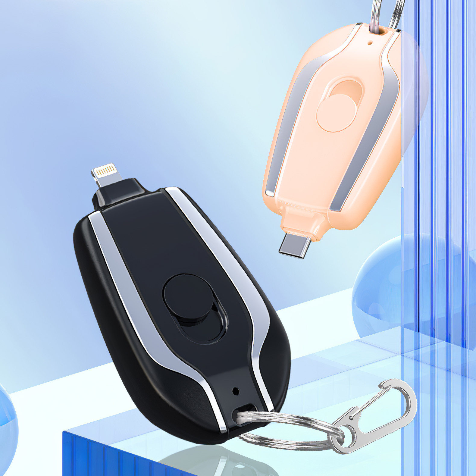 Mini Portable Charger Front View