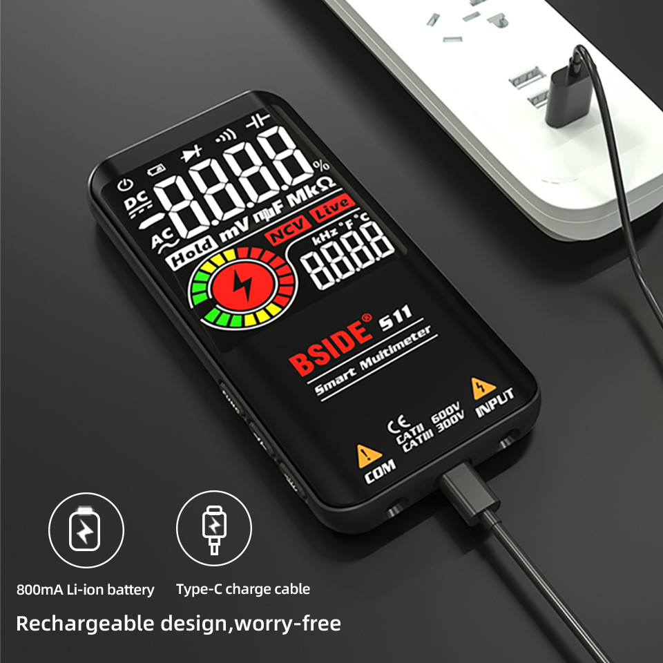 Digital Multimeter Back View