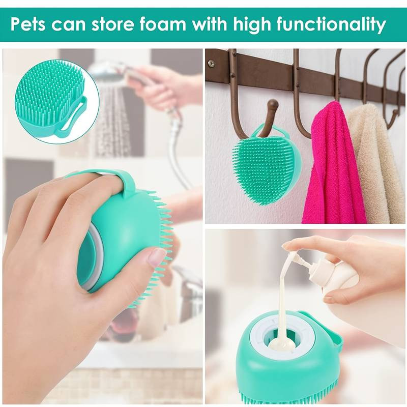 Silicone Dog Bath Brush Image 3