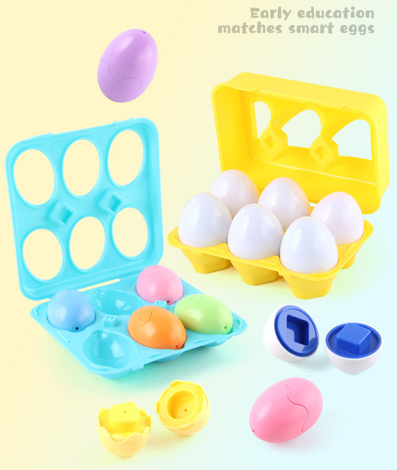 Color & Shapes Matching Egg Toy Image 4
