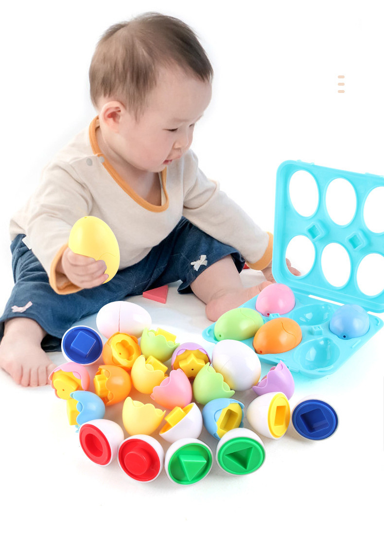 Color & Shapes Matching Egg Toy Image 5