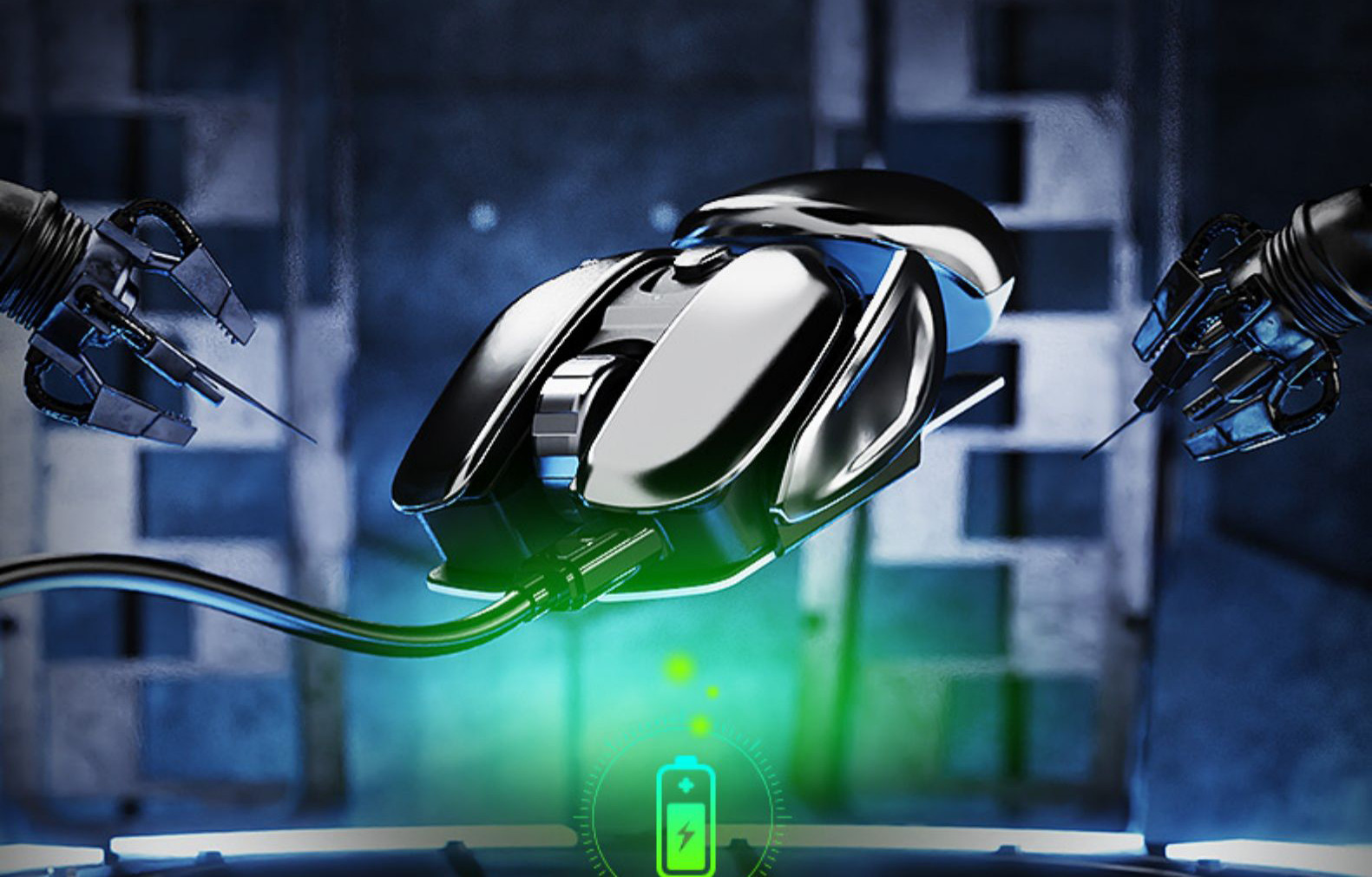 Wireless Mouse Ergonomic Grip