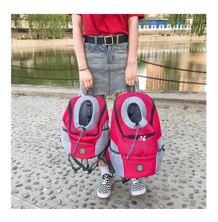 Pet Carrier Backpack Side View
