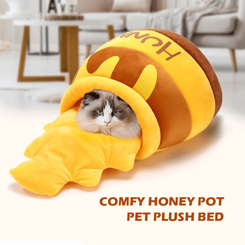 Comfy Honey Pot Pet Bed - Image 1