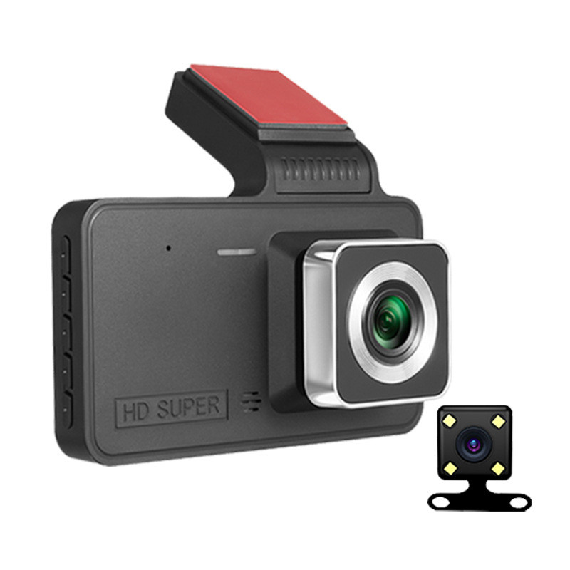 Dual Lens Car Camera in Use