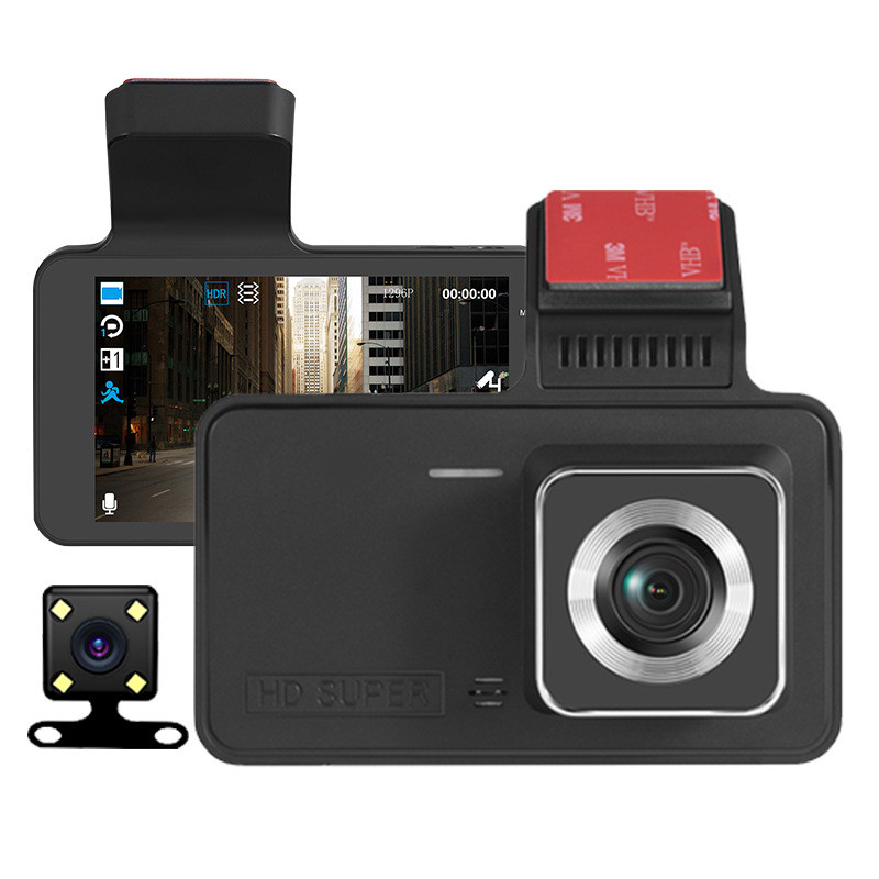 Dual Lens Car Camera Front View