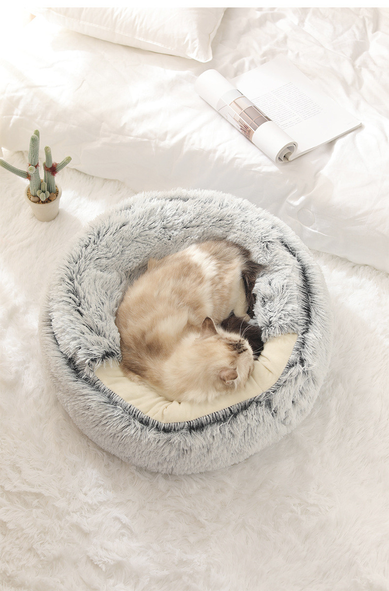 Calming Pet Nest on floor display