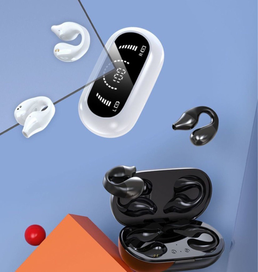 Bluetooth Ear Clip Bone Conduction Headphones