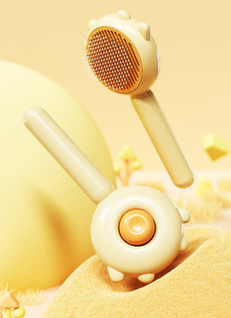 Pet Grooming Brush - In Use