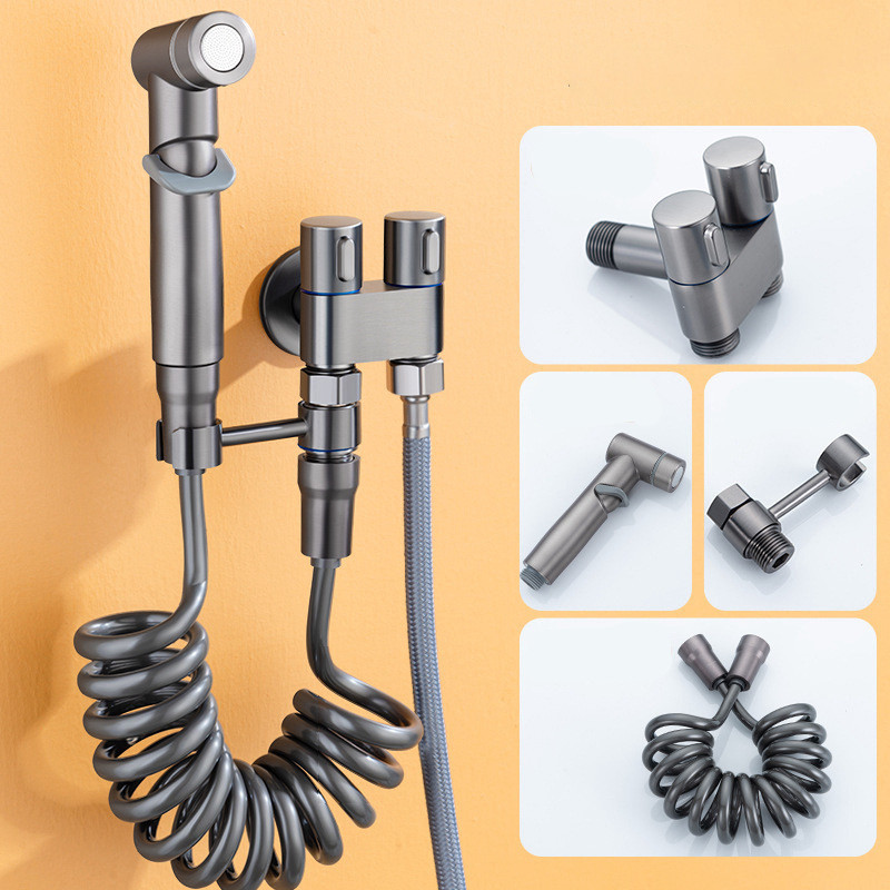 Dual Control Valve - Matte Black Design