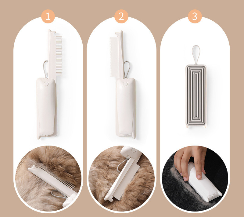 Multi-Use Pet Brush side view