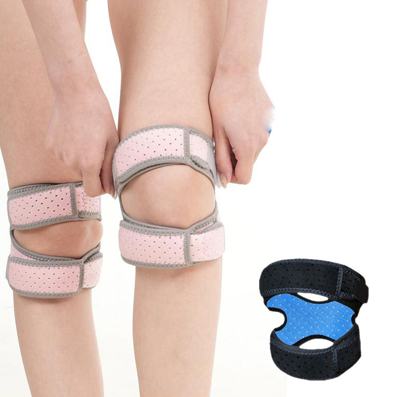 Close-up of Dual Knee Brace strap design