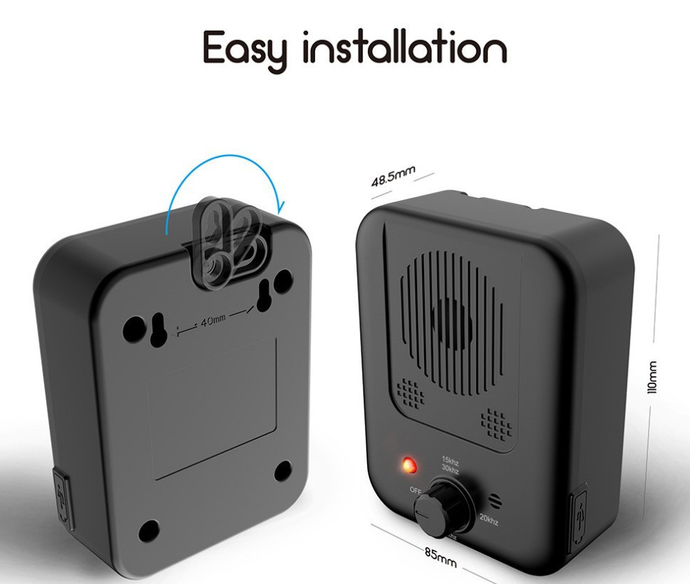 Barking Control Device in use