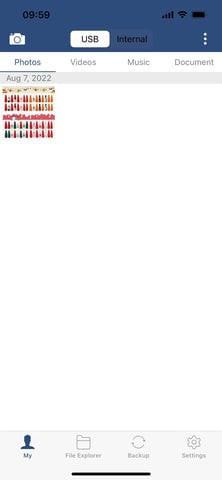 Y-DISK app interface