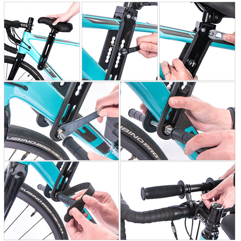 Bike seat handlebar