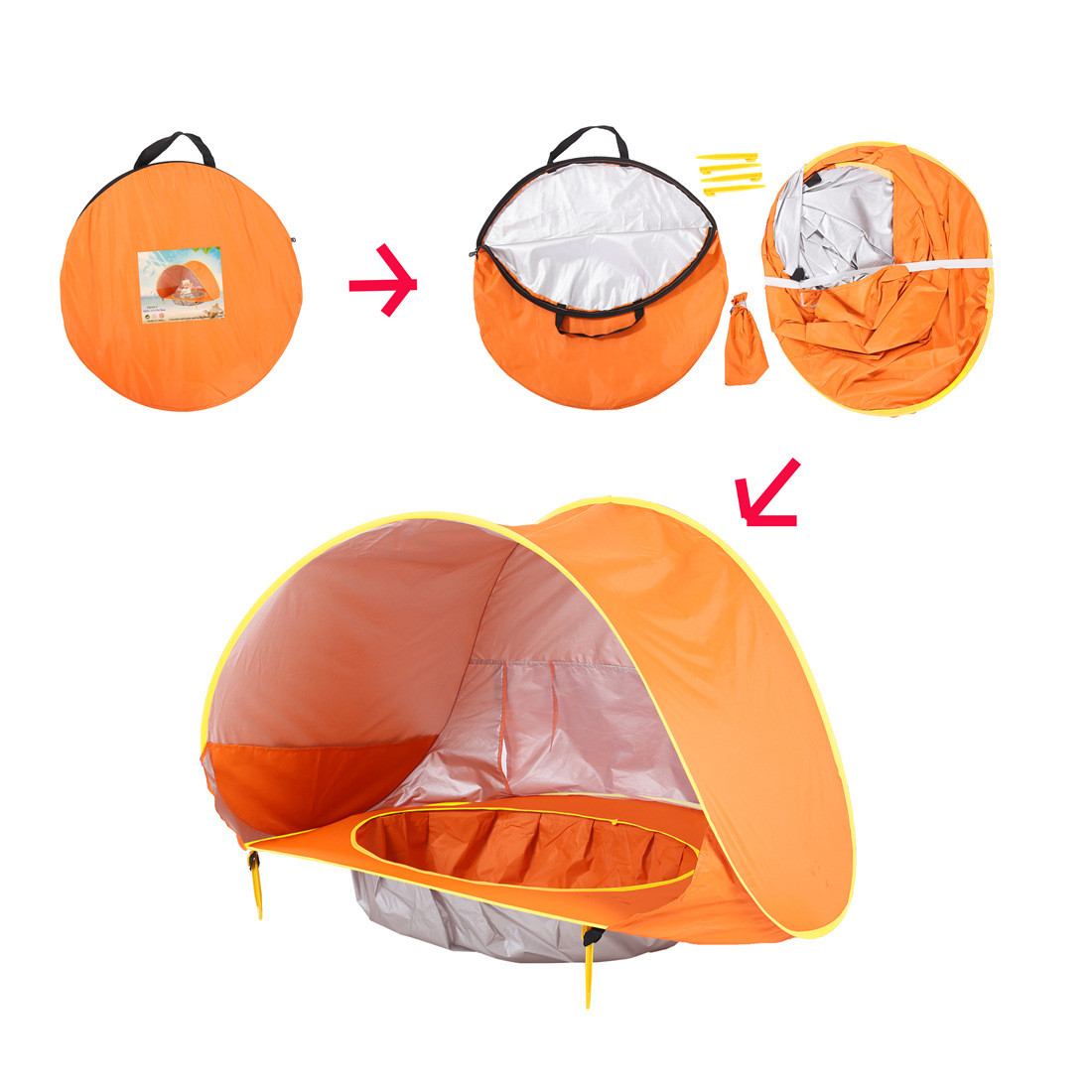 Baby Beach Tent Image 9