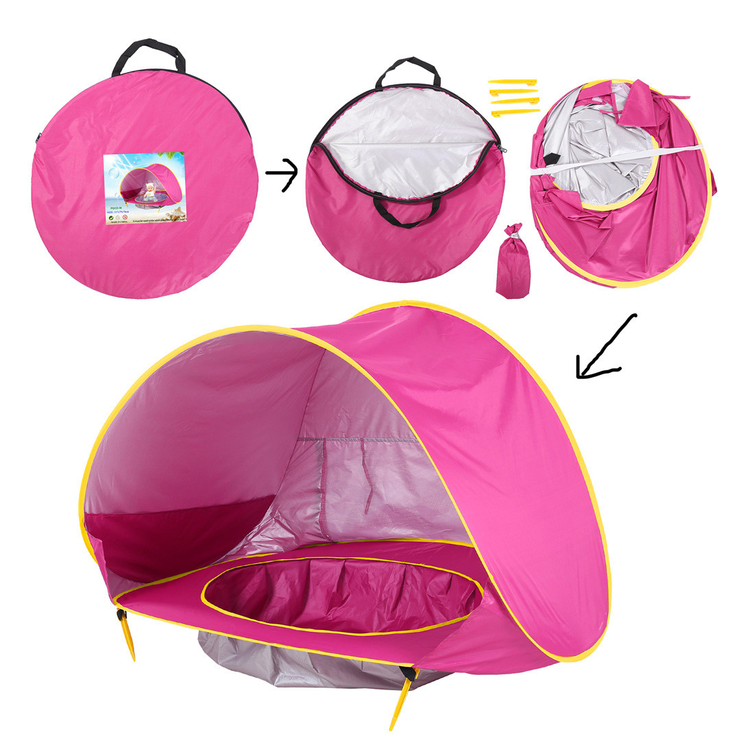 Baby Beach Tent Image 11