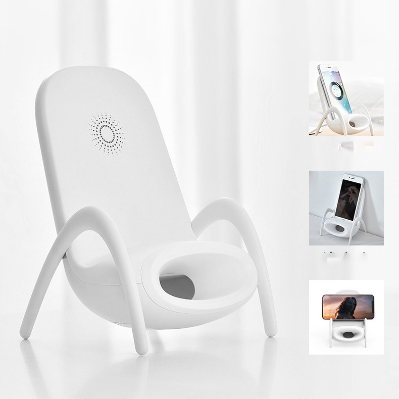 Chair-shaped wireless charger